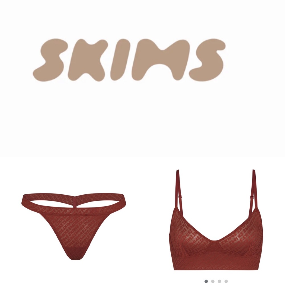 New!! Skims Mesh logo Bralette  💕